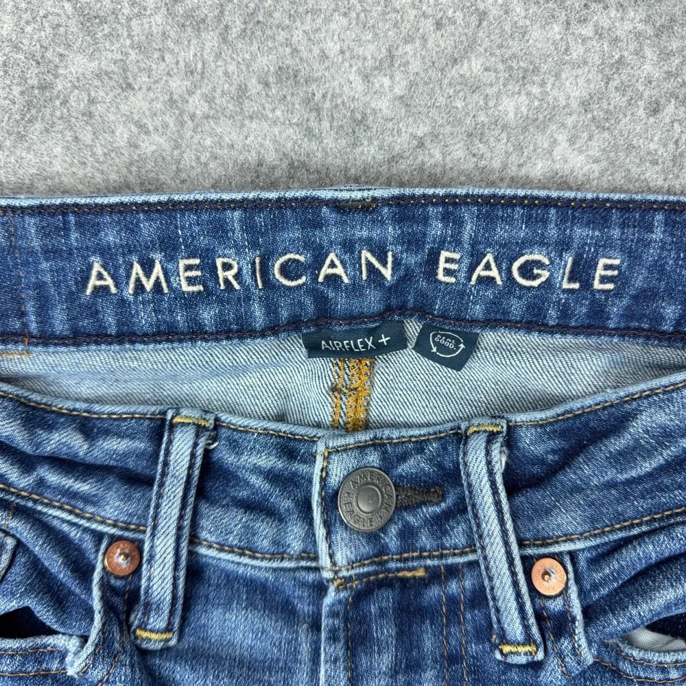 American Eagle Jeans Mens 29x30 Blue Original Bootcut Faded‎ Stretch Denim Pants